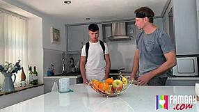 Oh My! Kendrick Thomas Gives James Keresford A Wild Foot Massage!