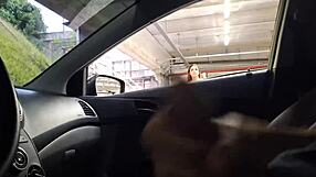 hey, check this risky public masturbation by a gorgeous woman