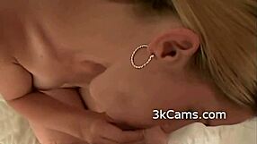 A small blonde girl likes to suck cock all the time