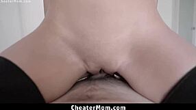 gia milana, the gorgeous stepmom, gives her stepson a sloppy blowjob 😍