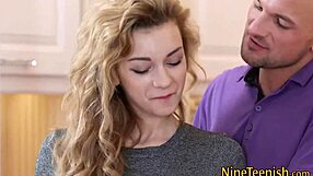 i'm a flat teen 18+ager taking cum from a big cock in hardcore action