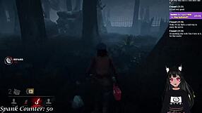 Vtuber lewdneko spanked in dbd