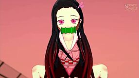 Innocent Nezuko Chan Bent Over In Doggystyle And Missionary With Monster