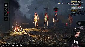 Vtuber lewdneko spanked in dbd