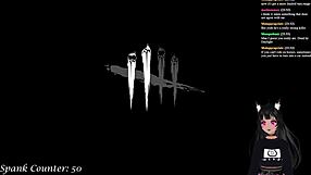 Vtuber lewdneko spanked in dbd