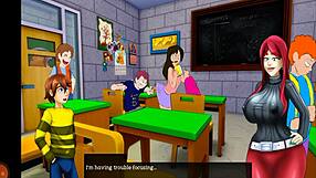 i love this charming milf with big tits in hentai