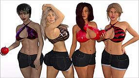 Milf traidora hotwife e corno 3D com gozada pauzão negro