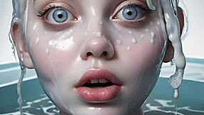 The Art of FACE PAINTING with 100 Wild AI Facials in Blowbang Action