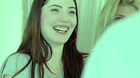 Lucky stepbrother bangs his hot horny stepsisters in a wild 3some