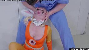 Unusual sweetie was taken in butt hole assylum for harsh therapy!