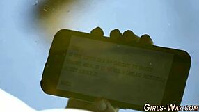 Small-Tits Lesbian Babe Fingers Box Intriguingly