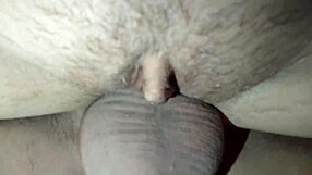 Amateur milf begs for patience during anal fucking and cum.