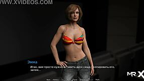 Steamy scenes in Waterworld: Mature women strip and have sex in the cabin