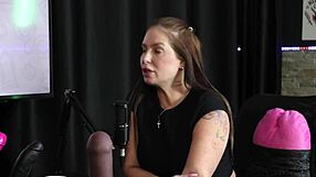 Francis Simas shows off his tasty ass and blowjob skills to excite the presenter