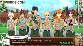 Russian voice acting in Game Friends Camp: Episode 24