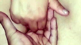 i cum in his hand, loving the experience