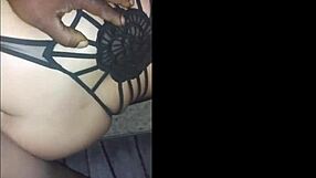 Blonde Mature Uses Bondage Board For Big Black Cock Doggystyle