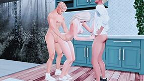 Stepmom Cheats On Husband With Stepson In Sims 4 Anime Hentai SFM Scene