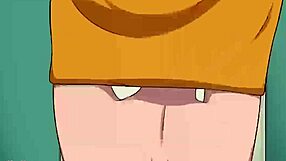 Rose relaxes after her intense workout in the anime style