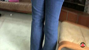 Milf In Tight Jeans Shows Big Ass For Worship Fetish