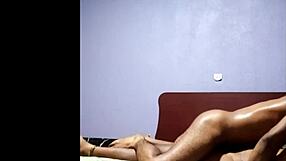 congolese big ass hooker licks fat black cock slowly in close up