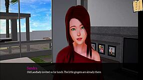 My new family episode 296 in cartoon style.