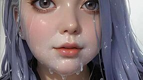 The Art of FACE PAINTING with 100 Wild AI Facials in Blowbang Action