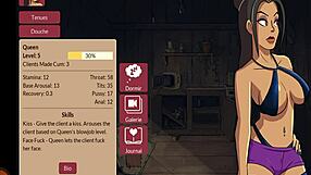 hg queens brothel girl creates group blowjob slut