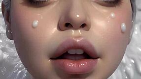 The Art of FACE PAINTING with 100 Wild AI Facials in Blowbang Action