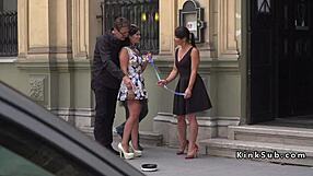 hungarian slave exposed naked outdoors