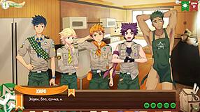Russian voice acting in Game Friends Camp: Episode 24