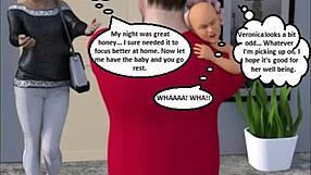 cheating milf hotwife & cuckold 3d comics with big black cock cumshot.