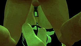 מילף שמנה כפרה מכופפת לסקס אנאלי בדוגי 3D