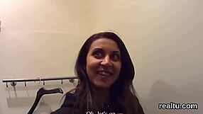 Stellar Czech Nympho Seduced in Supermarket and Penetrated in POV