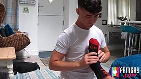 Oh My! Kendrick Thomas Gives James Keresford A Wild Foot Massage!