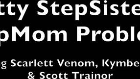 slutty stepsis and stepmom in deepthroat handjob scene