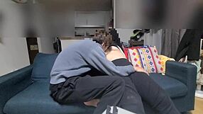 Asian wife’s absence makes him horny and he goes to a sex worker