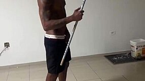 i went to paint my friend's house and made him suck