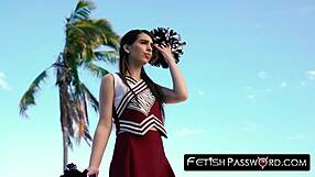 Sensational Cutie Joseline Kelly Eats Huge Cumshot