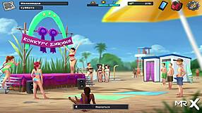 Summertime Saga Uncensored Cartoon Blowjob Leading To Milk Extraction Scene 96