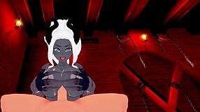 cerberus triple demon intense sex with judgement prosecutor