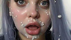 The Art of FACE PAINTING with 100 Wild AI Facials in Blowbang Action