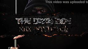 Is this teen's first anal with an African dominating her big tits and pussy?