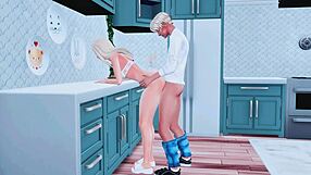Stepmom Cheats On Husband With Stepson In Sims 4 Anime Hentai SFM Scene