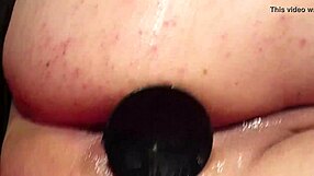 Dwt Elly Gets Ass Fucked by Dildo from Behind