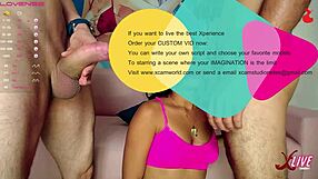 Mature deepthroats a crooked cock and a young 18+ dick