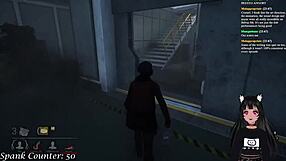 Vtuber lewdneko spanked in dbd