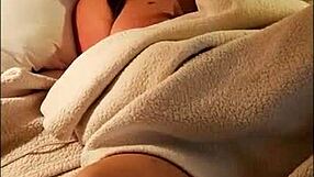 Mom watches her young friend in private