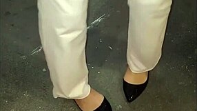 Amateur milf engages in intimate webcam anal fetish session.