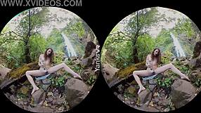 Erotic Beauty Endza Loves Pussy In VR Masturbation